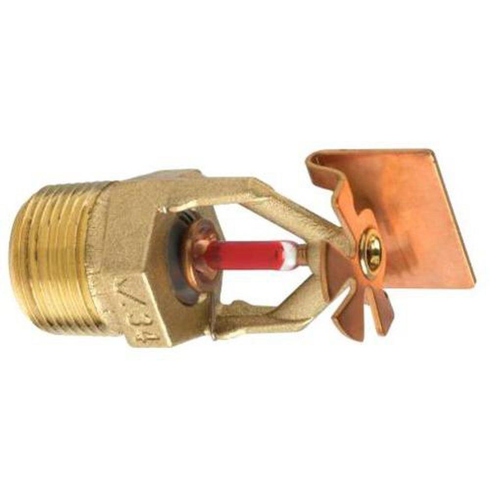 Victaulic Chrome 3/4 in. 155F 8K Horizontal Sidewall and Standard Response Sprinkler Head 