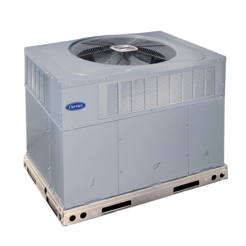 Carrier Corporation 13.4 SEER2 - Single-Packaged Air Conditioner & Gas Furnace System - 89k BTU - R-454B - 208/230/3 