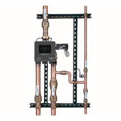 1-1/2 in digital mixing valve pre-piped system with 1 1/2 in return and iot capabilities lead free gen 2