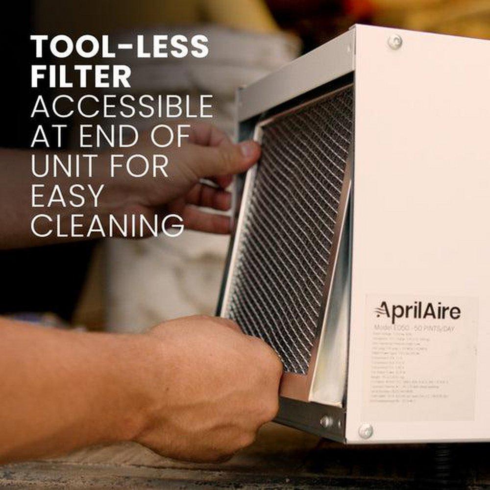 AprilAire White Whole-House Dehumidifier 