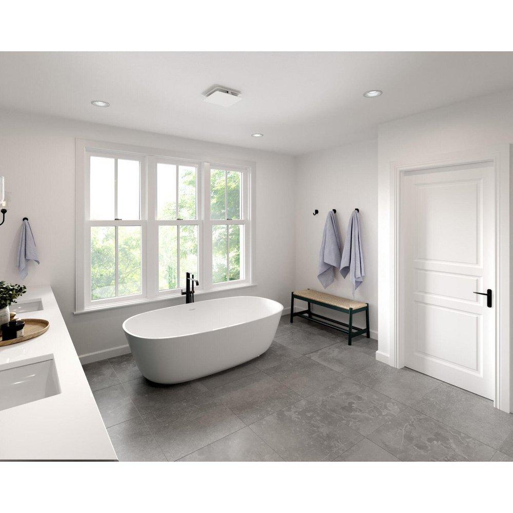 BROAN-NUTONE ROOMSIDE SERIES 60 CFM 0.9 SONES FAN ONLY ENERGY STAR CERTIFIED - FINISH PACK - 6 