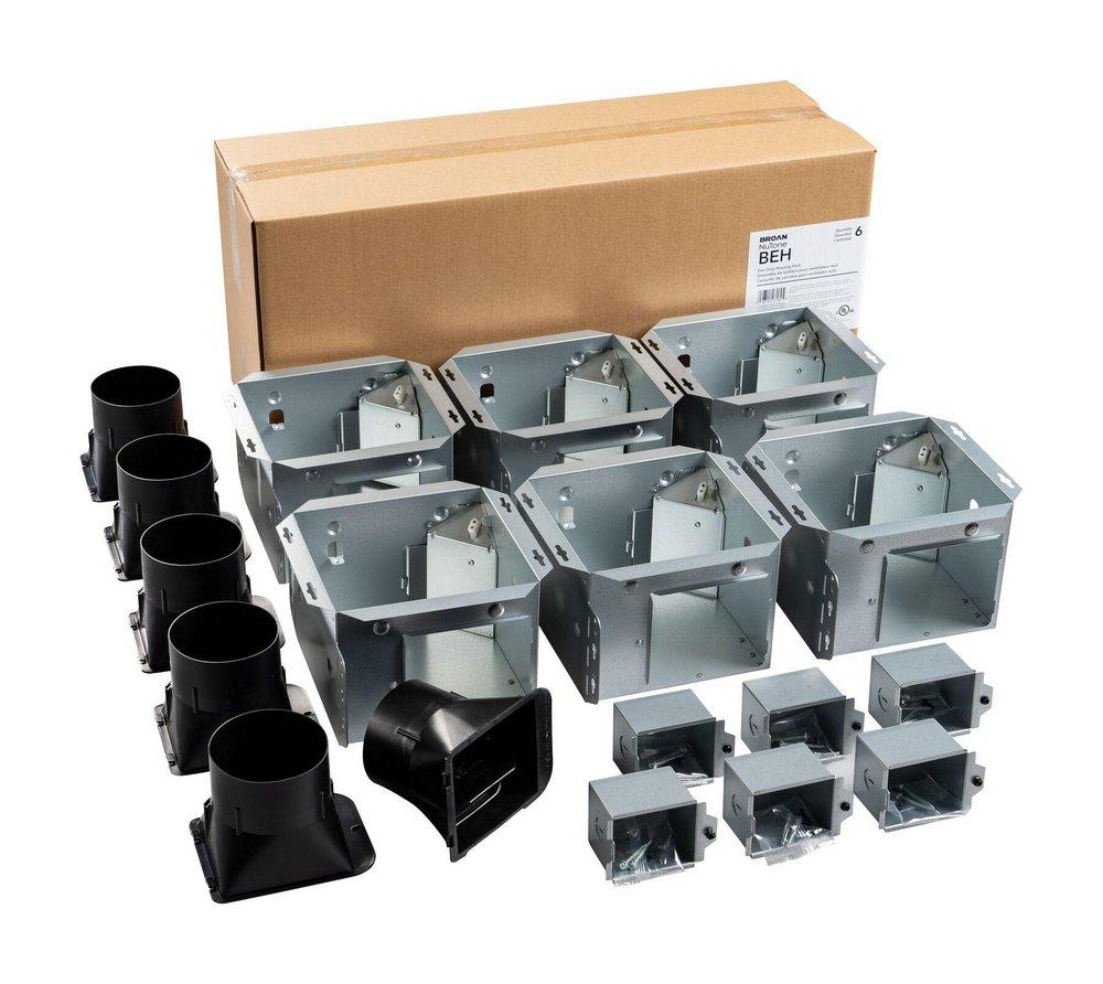 BROAN-NUTONE ROOMSIDE SERIES ENERGY STAR CERTIFIED - HOUSING PACK - 6 