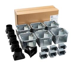 Roomside Series Bathroom Exhaust Fan Housing (Pack of 6)