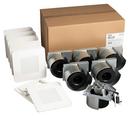 60 CFM Bathroom Exhaust Fan with LED Light - Finish Pack - 0.9 Sones - Energy Star Rated 