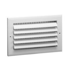 14 x 8 in. Curved Blade Aluminum Adjustable Face Register