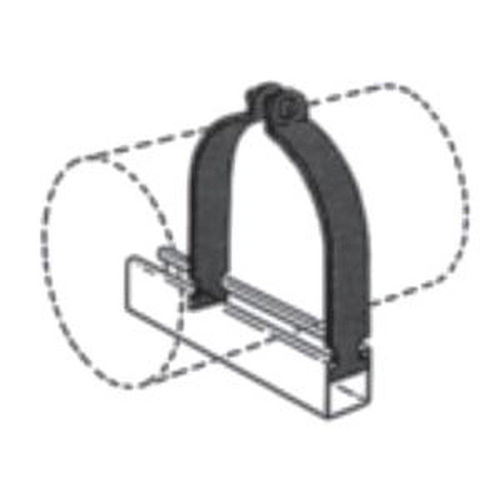 2 OD PLTD STRUT COND CLMP 