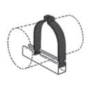 6 OD PLTD STRUT COND CLMP 