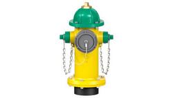 Hyd 3 ft. Bury, 6 MJ open left hydrant with Storz Adapter - 5cd250