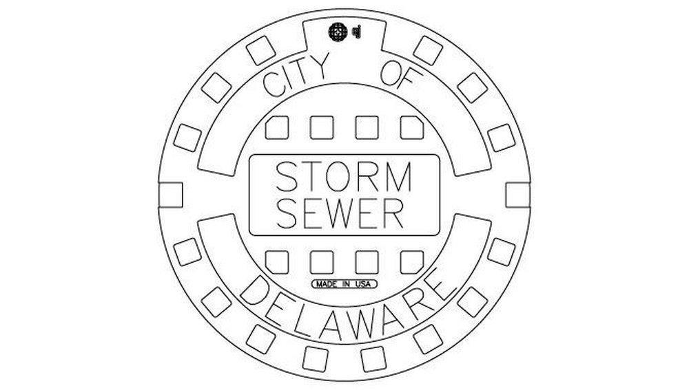 CITY OF DELAWARE STORM MANHOLE 1020A 