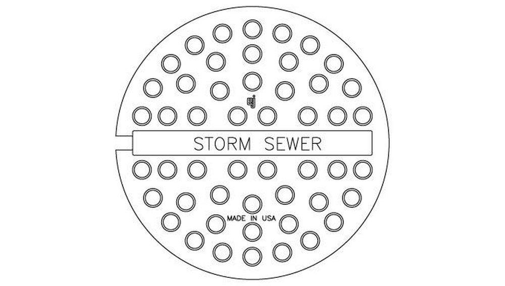 DELAWARE COUNTY STORM MANHOLE 1660A1 