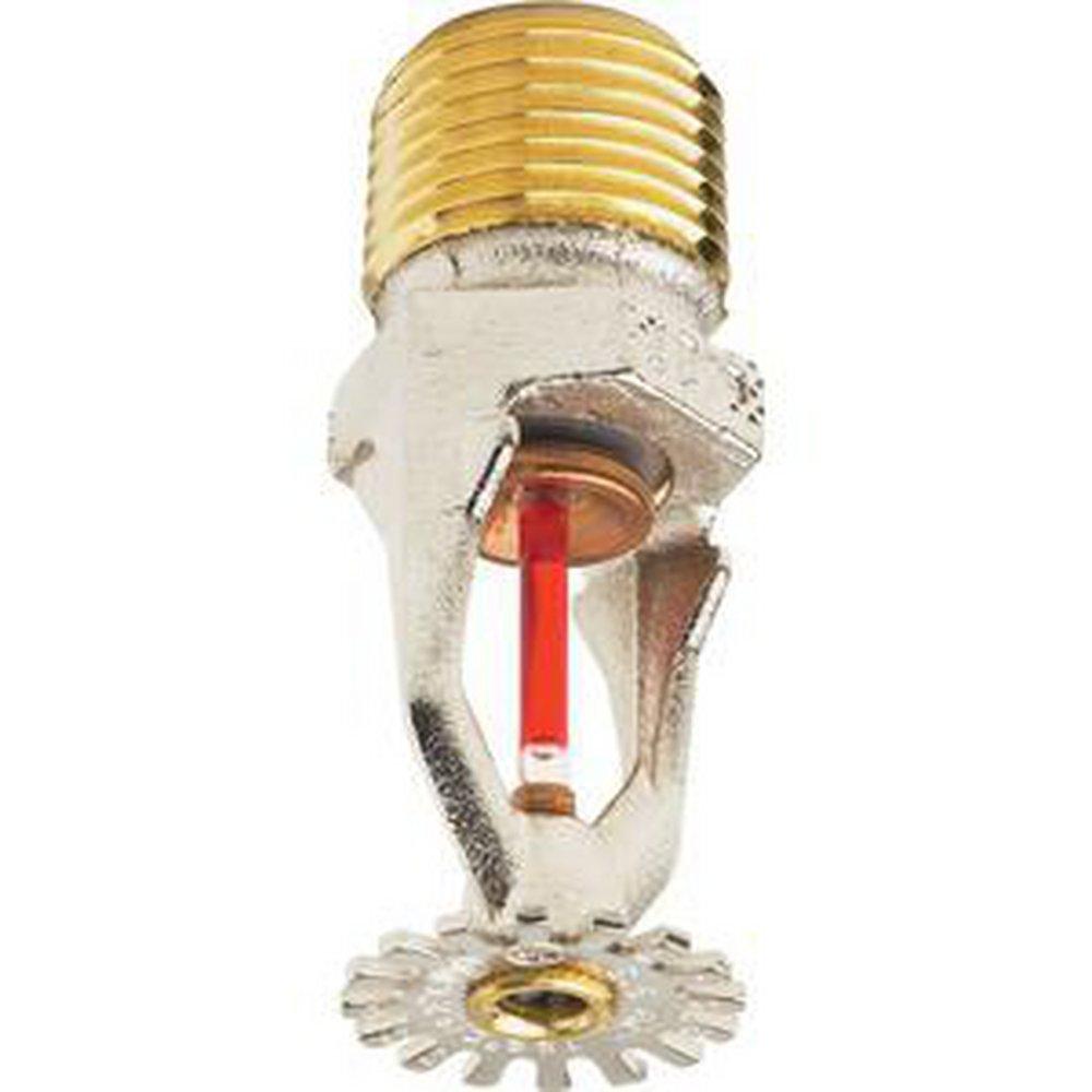 Victaulic Plain Brass 1/2 in. 286F 5.6K Pendent Sprinkler and Quick Response Sprinkler Head 