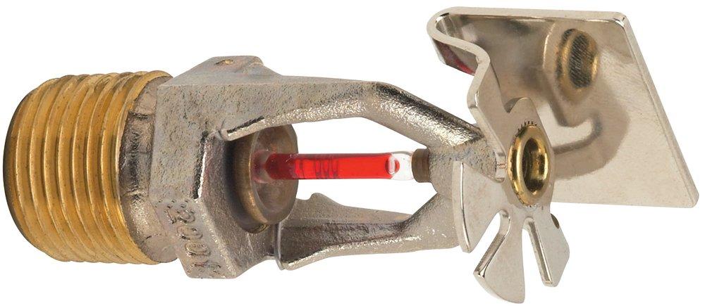 Victaulic Plain Brass 1/2 in. 200F 5.6K Horizontal Sidewall and Quick Response Sprinkler Head 