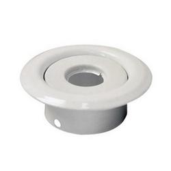 Adjustable Escutcheon in White 2 Piece