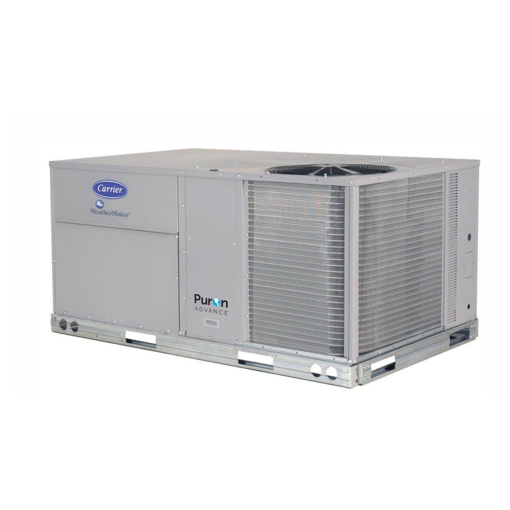 Carrier Corporation 13.4 SEER2 - Gas Heat Packaged Rooftop - Medium Gas Heat - R-454B - 460/3 
