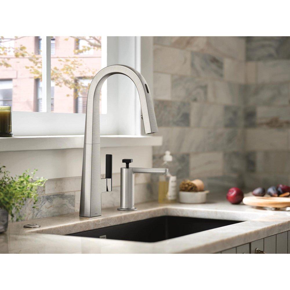 SOAP DISPENSER MATTE BLACK 