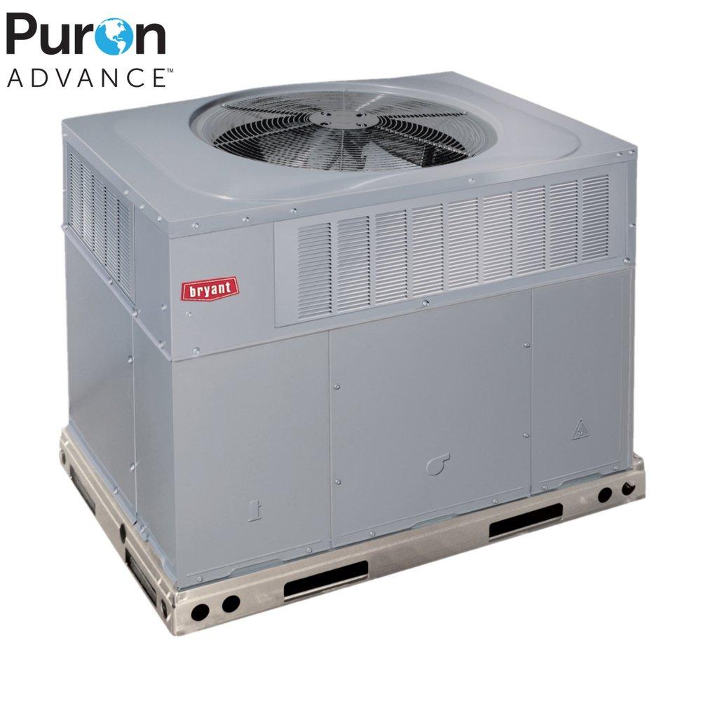 Bryant 13.4 SEER2 - Single-Packaged Air Conditioner and Natural Gas Furnace System - Low NOx - 89k BTU/h - R-454B - 208/230/1 