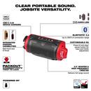 M12 BLUETOOTH JOBSITE SPEAKER W/ PACKOUT COMPATIBILITY 