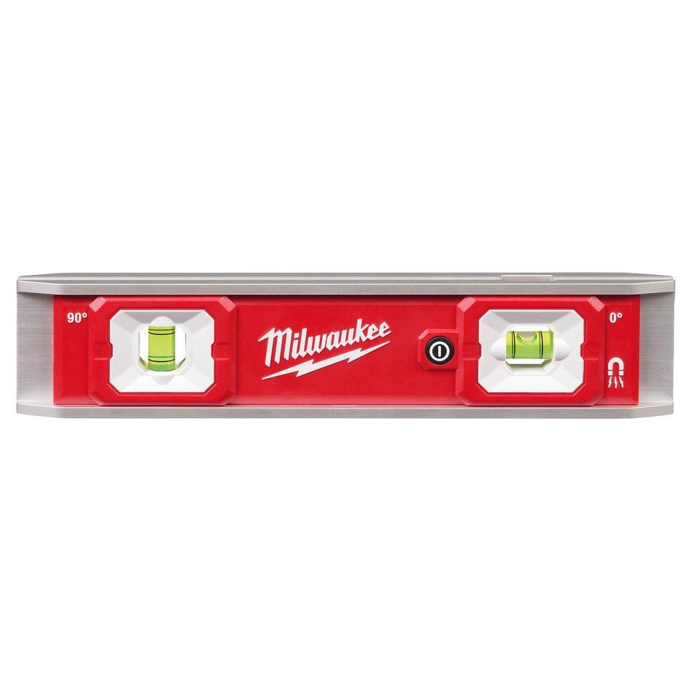 9 TORPEDO LEVEL WITH LIGHTED VIALS 