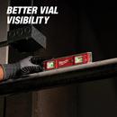 9 TORPEDO LEVEL WITH LIGHTED VIALS 