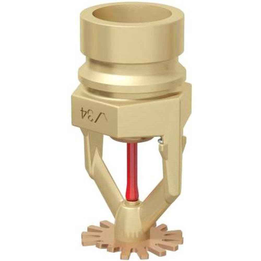 Victaulic Brass 3/4 in. 200F 11.2K Pendent Sprinkler and Quick Response Sprinkler Head 