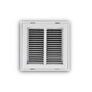 10 x 10 in. Stamped Steel Return Air Filter Grille in White