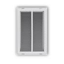 12 x 20 in. Stamped Steel Return Air Filter Grille in White image number 0