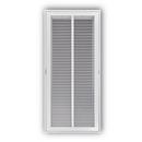 12 x 30 in. Stamped Steel Return Air Filter Grille in White