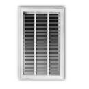 14 x 24 in. Stamped Steel Return Air Filter Grille in White image number 0