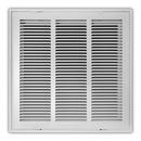 16 x 16 in. Stamped Steel Return Air Filter Grille in White