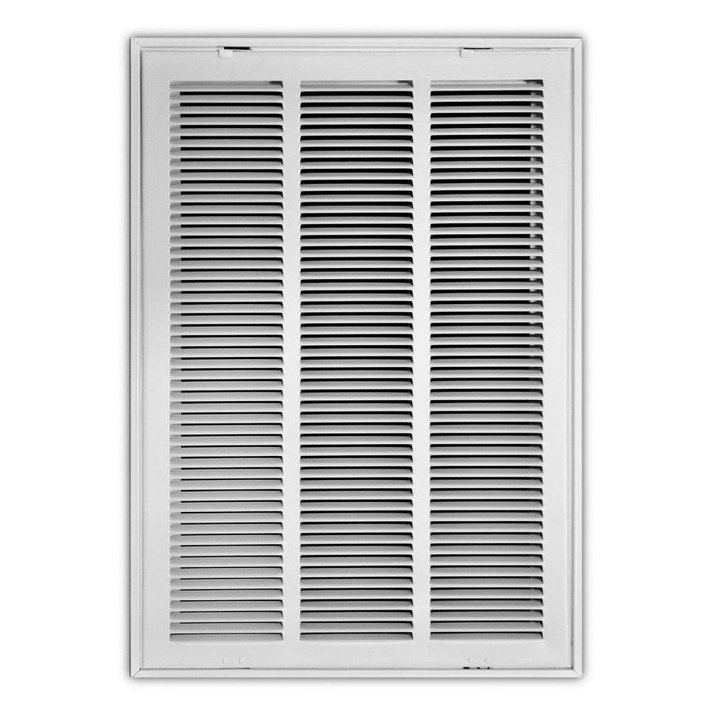 16 x 24 in. Stamped Steel Return Air Filter Grille in White image number 0