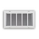 20 x 10 in. Stamped Steel Return Air Filter Grille in White