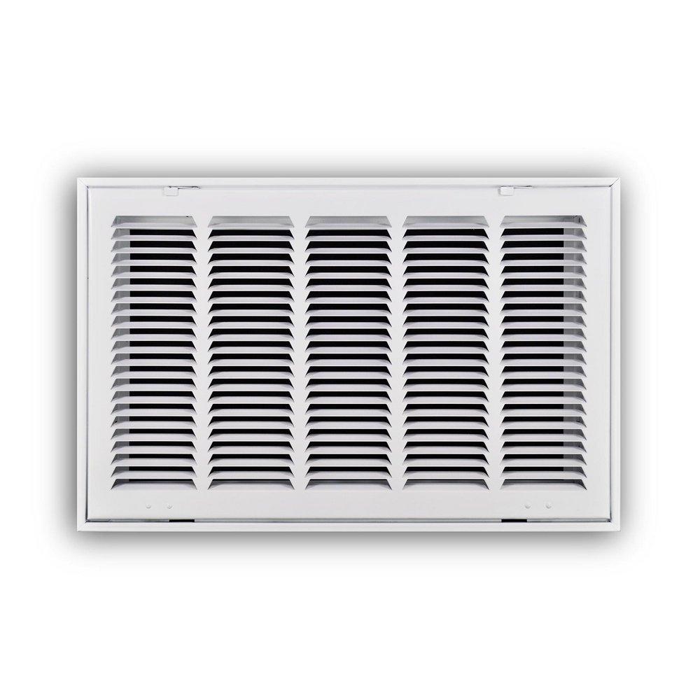 20 x 12 in. Stamped Steel Return Air Filter Grille in White image number 0