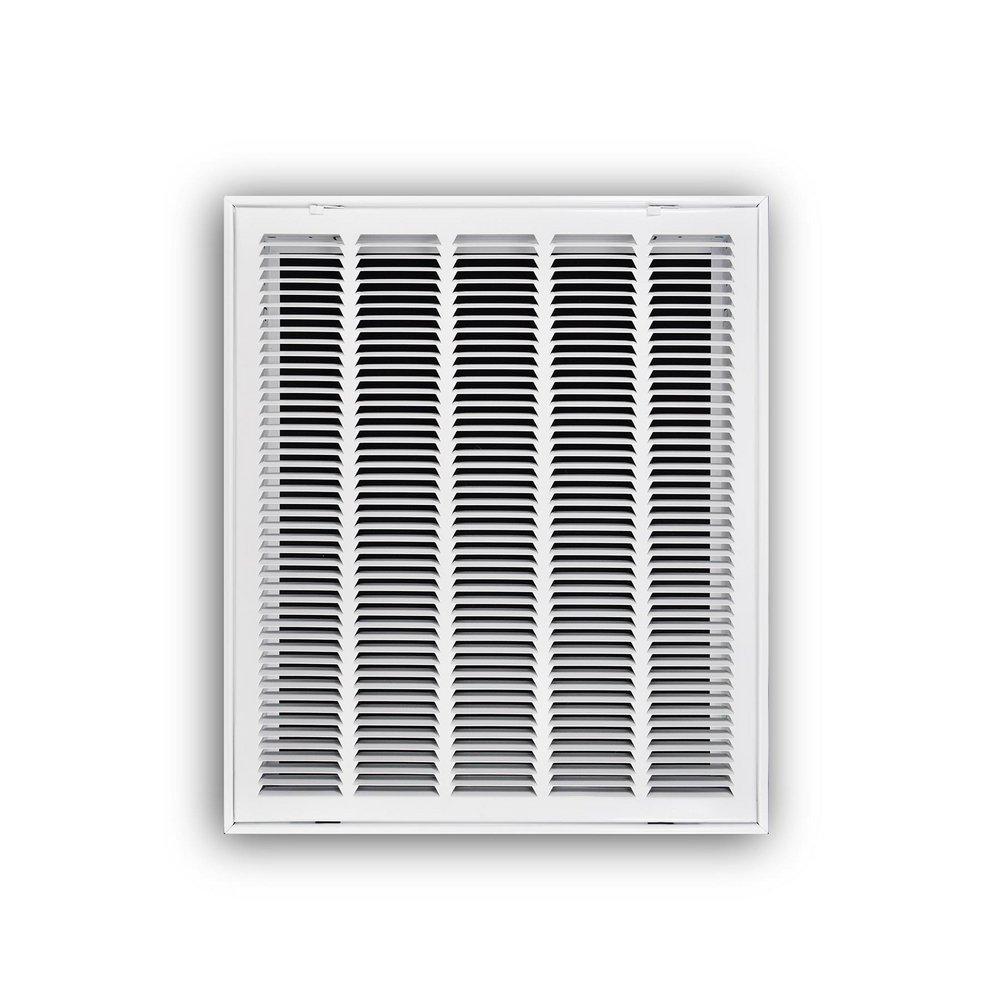 20 x 24 in. Stamped Steel Return Air Filter Grille in White image number 0