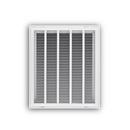 20 x 24 in. Stamped Steel Return Air Filter Grille in White