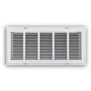 24 x 10 in. Stamped Steel Return Air Filter Grille in White