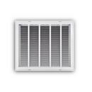 24 x 20 in. Stamped Steel Return Air Filter Grille in White