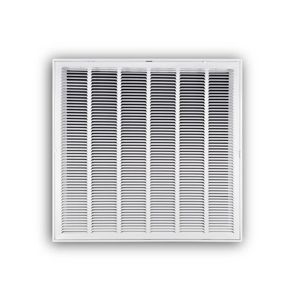 30 x 30 in. Stamped Steel Return Air Filter Grille in White image number 0