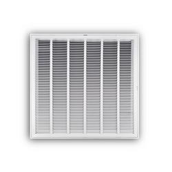 30 x 30 in. Stamped Steel Return Air Filter Grille in White