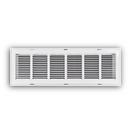 30 x 8 in. Stamped Steel Return Air Filter Grille in White