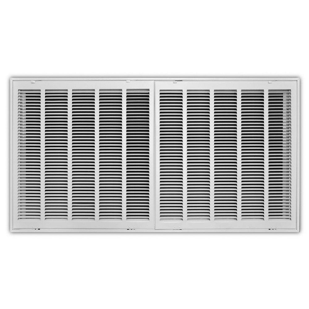 40 x 20 in. Stamped Steel Return Air Filter Grille in White image number 0