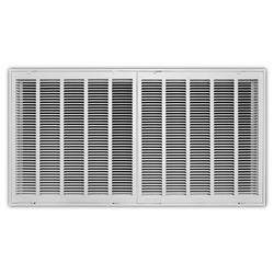 40 x 20 in. Stamped Steel Return Air Filter Grille in White