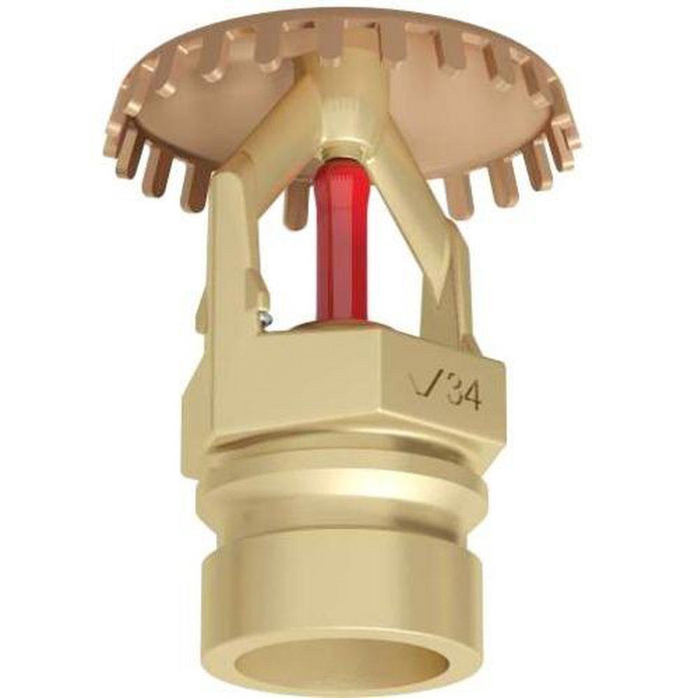 Victaulic Brass 3/4 in. 155F 11.2K Quick Response and Upright Sprinkler Head 