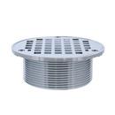 Jones Stephens Chrome Plated 3-1/2 in. IPS Metal Round Strainer 