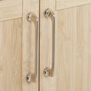 72 in. Floor Mount Vanity in Natural Bamboo with Carrara Marble image number 5