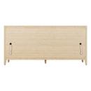 72 in. Floor Mount Vanity in Natural Bamboo with Carrara Marble image number 7