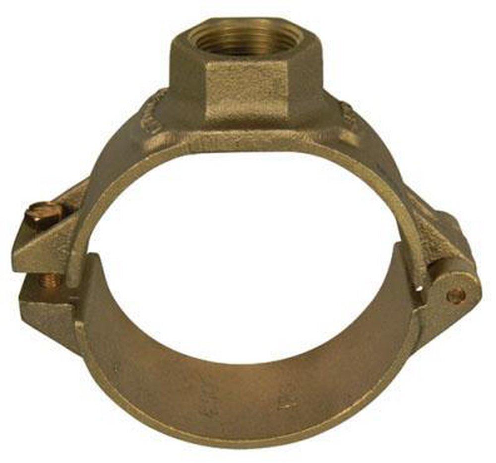 A.Y. McDonald 2 in. CC Hinged Brass Saddle 