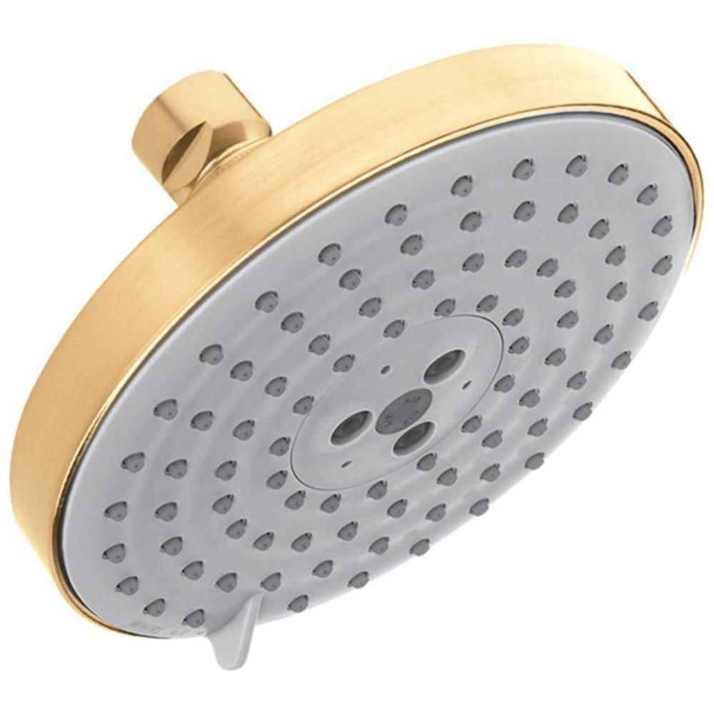 Multi Function Showerhead in Brushed Gold Optic 
