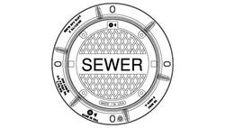 v2480 fr/v2480-1 wt sewer cover