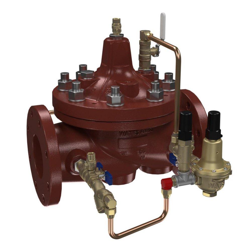 4 IN CLASS 150 FLANGE PRV FULL PORT MUSTANG ARMORTEK COATING Y-STRAINER ISOLATION COCKS I/O GAUGE PORTS BUNA 30-300PSI W/LOW-FLOW BYPASS 20-200PSI LS 