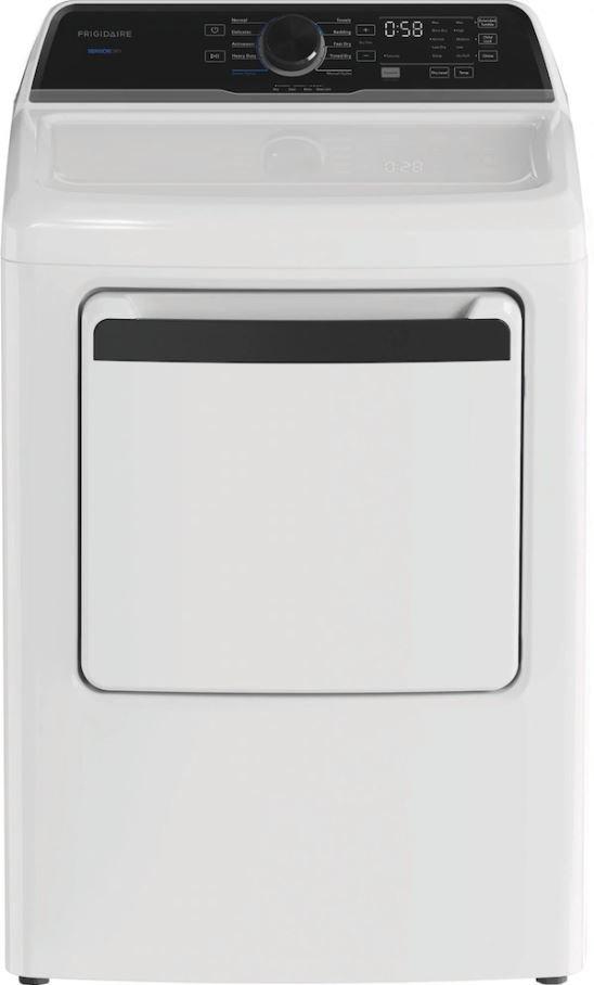 27 in. 7.0 cu. ft. Electric Dryer in White 
